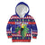 Belize Keel-billed Toucan Bird Christmas Kid Hoodie Feliz Navidad With Knitted Christmas Pattern - Wonder Print Shop