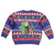 Belize Keel-billed Toucan Bird Christmas Kid Ugly Christmas Sweater Feliz Navidad With Knitted Christmas Pattern - Wonder Print Shop