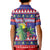 Belize Keel-billed Toucan Bird Christmas Kid Polo Shirt Feliz Navidad With Knitted Christmas Pattern - Wonder Print Shop