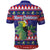 Belize Keel-billed Toucan Bird Christmas Polo Shirt Feliz Navidad With Knitted Christmas Pattern - Wonder Print Shop