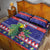 Belize Keel-billed Toucan Bird Christmas Quilt Bed Set Feliz Navidad With Knitted Christmas Pattern - Wonder Print Shop