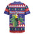 Belize Keel-billed Toucan Bird Christmas Rugby Jersey Feliz Navidad With Knitted Christmas Pattern