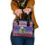 Belize Keel-billed Toucan Bird Christmas Shoulder Handbag Feliz Navidad With Knitted Christmas Pattern