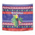 Belize Keel-billed Toucan Bird Christmas Tapestry Feliz Navidad With Knitted Christmas Pattern