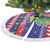 Belize Keel-billed Toucan Bird Christmas Tree Skirt Feliz Navidad With Knitted Christmas Pattern