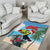 Belize Keel-billed Toucan Christmas Area Rug Black Orchid Christmas Beach Vibe - Wonder Print Shop