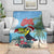 Belize Keel-billed Toucan Christmas Blanket Black Orchid Christmas Beach Vibe