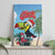 Belize Keel-billed Toucan Christmas Canvas Wall Art Black Orchid Christmas Beach Vibe - Wonder Print Shop