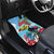 Belize Keel-billed Toucan Christmas Car Mats Black Orchid Christmas Beach Vibe - Wonder Print Shop