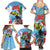 Belize Keel-billed Toucan Christmas Family Matching Summer Maxi Dress and Hawaiian Shirt Black Orchid Christmas Beach Vibe - Wonder Print Shop