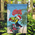 Belize Keel-billed Toucan Christmas Garden Flag Black Orchid Christmas Beach Vibe - Wonder Print Shop