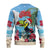 Belize Keel-billed Toucan Christmas Ugly Christmas Sweater Black Orchid Christmas Beach Vibe - Wonder Print Shop