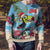 Belize Keel-billed Toucan Christmas Ugly Christmas Sweater Black Orchid Christmas Beach Vibe - Wonder Print Shop