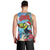 Belize Keel-billed Toucan Christmas Men Tank Top Black Orchid Christmas Beach Vibe - Wonder Print Shop