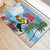 Belize Keel-billed Toucan Christmas Rubber Doormat Black Orchid Christmas Beach Vibe - Wonder Print Shop