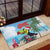 Belize Keel-billed Toucan Christmas Rubber Doormat Black Orchid Christmas Beach Vibe - Wonder Print Shop