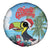 Belize Keel-billed Toucan Christmas Spare Tire Cover Black Orchid Christmas Beach Vibe - Wonder Print Shop