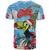 Belize Keel-billed Toucan Christmas T Shirt Black Orchid Christmas Beach Vibe