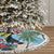 Belize Keel-billed Toucan Christmas Tree Skirt Black Orchid Christmas Beach Vibe