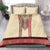 Traditional Romanian Bedding Set With Red Traditional Embroidery Patterns