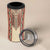 Traditional Romanian 4 in 1 Can Cooler Tumbler With Red Traditional Embroidery Patterns LT18