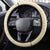 Traditional Romanian Steering Wheel Cover With Red Traditional Embroidery Patterns - Wonder Print Shop