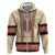 Traditional Romanian Zip Hoodie With Red Traditional Embroidery Patterns - Wonder Print Shop