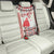 Happy Martisor Day Back Car Seat Cover Traditional Romanian Folklore Pattern