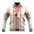 Happy Martisor Day Baseball Jacket Traditional Romanian Folklore Pattern