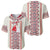 Happy Martisor Day Baseball Jersey Traditional Romanian Folklore Pattern