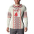 Happy Martisor Day Button Sweatshirt Traditional Romanian Folklore Pattern