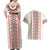 Happy Martisor Day Couples Matching Off Shoulder Maxi Dress and Hawaiian Shirt Traditional Romanian Folklore Pattern