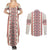 Happy Martisor Day Couples Matching Summer Maxi Dress and Long Sleeve Button Shirt Traditional Romanian Folklore Pattern