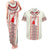 Happy Martisor Day Couples Matching Tank Maxi Dress and Hawaiian Shirt Traditional Romanian Folklore Pattern