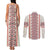 Happy Martisor Day Couples Matching Tank Maxi Dress and Long Sleeve Button Shirt Traditional Romanian Folklore Pattern