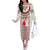 Happy Martisor Day Family Matching Off The Shoulder Long Sleeve Dress and Hawaiian Shirt Traditional Romanian Folklore Pattern