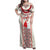 Happy Martisor Day Family Matching Off Shoulder Maxi Dress and Hawaiian Shirt Traditional Romanian Folklore Pattern