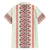 Happy Martisor Day Family Matching Short Sleeve Bodycon Dress and Hawaiian Shirt Traditional Romanian Folklore Pattern