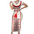 Happy Martisor Day Family Matching Short Sleeve Bodycon Dress and Hawaiian Shirt Traditional Romanian Folklore Pattern