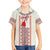 Happy Martisor Day Family Matching Short Sleeve Bodycon Dress and Hawaiian Shirt Traditional Romanian Folklore Pattern