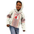 Happy Martisor Day Kid Hoodie Traditional Romanian Folklore Pattern