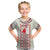 Happy Martisor Day Kid T Shirt Traditional Romanian Folklore Pattern