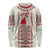 Happy Martisor Day Long Sleeve Shirt Traditional Romanian Folklore Pattern