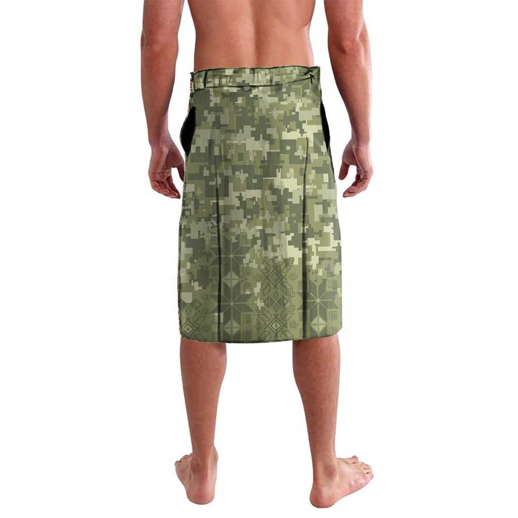 Ukraine Military Vyshyvanka Pattern Lavalava Tryzub Emblem Tactical Style - Wonder Print Shop