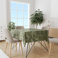 Ukraine Military Vyshyvanka Pattern Tablecloth Tryzub Emblem Tactical Style - Wonder Print Shop