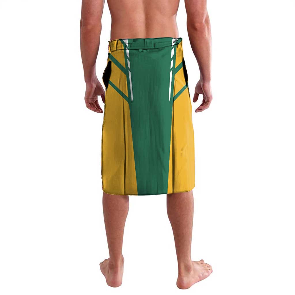 Custom Australia Rugby Lavalava Koala Mascot Sporty Style - Wonder Print Shop