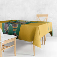 Custom Australia Rugby Tablecloth Koala Mascot Sporty Style - Wonder Print Shop