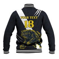 Custom Argentina Rugby Baseball Jacket Pumas Mascot - Wonder Print Shop
