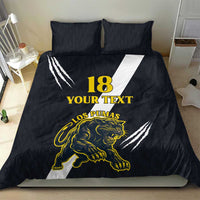 Custom Argentina Rugby Bedding Set Pumas Mascot - Wonder Print Shop