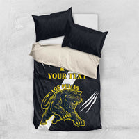 Custom Argentina Rugby Bedding Set Pumas Mascot - Wonder Print Shop